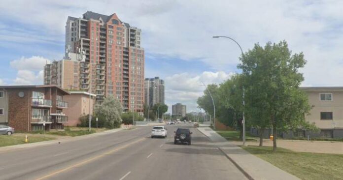 愛民頓 Jasper Avenue 及 91 Street 附近街景