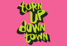 愛民頓Turn Up Downtown市中心活動宣傳圖