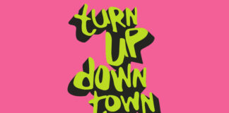 愛民頓Turn Up Downtown市中心活動宣傳圖