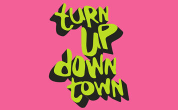 愛民頓Turn Up Downtown市中心活動宣傳圖