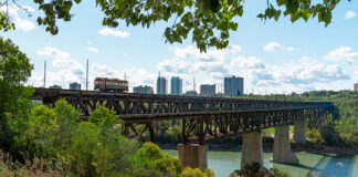 愛民頓 High Level Bridge 及河谷景觀