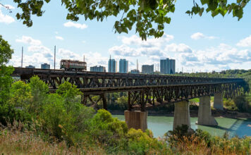 愛民頓 High Level Bridge 及河谷景觀