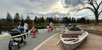 愛民頓 William Hawrelak Park 重開前園內景觀