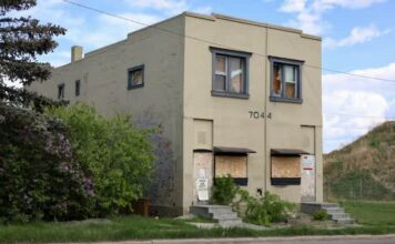 卡加利 Ogden Block 歷史建築外觀