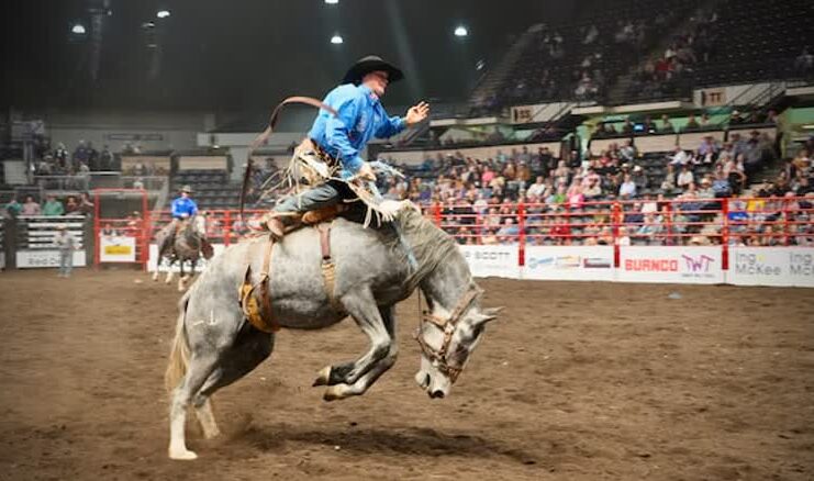 Red Deer Pro Rodeo牛仔競技活動圖片