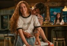 Sadie Soverall as Percy Fraser, Matt Cornett as Sam Florek in 'Every Year After.'
