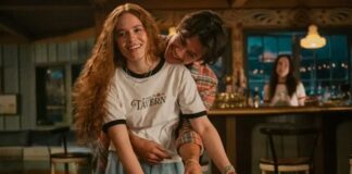 Sadie Soverall as Percy Fraser, Matt Cornett as Sam Florek in 'Every Year After.'