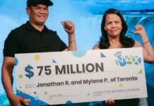 Lotto Max 頭獎得主相關照片。