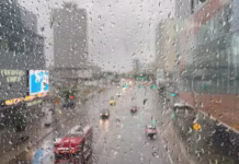 愛民頓周末大雨警告生效 環境部料總雨量最高可達90毫米