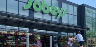 多倫多一間 Sobeys 超市外觀。