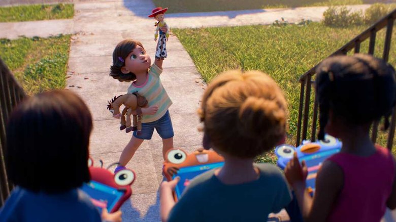《Toy Story 5》中 Bonnie 的玩具 Jessie 與 Bullseye。