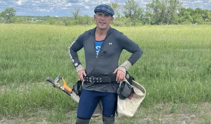 Kenny Chaplin 準備再次挑戰 24 小時植樹世界紀錄。