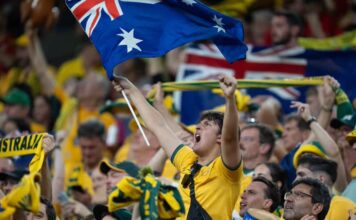 Australia defeated Turkey 2-0 in Group D play at the first of seven 2026 World Cup games to be played at B.C. Place Stadium in Vancouver.