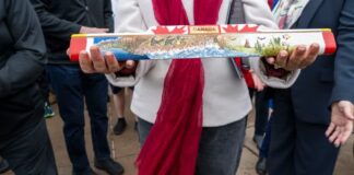 加拿大版本的英聯邦運動會 King’s Baton。