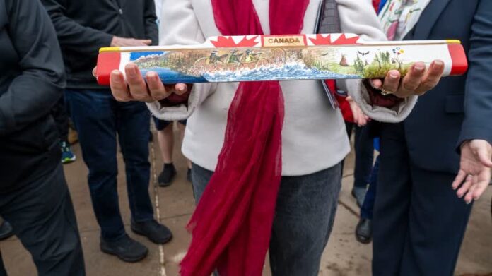 加拿大版本的英聯邦運動會 King’s Baton。