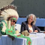 愛民頓Manitou Stone將遷往Elk Island國家公園 新址協議簽署