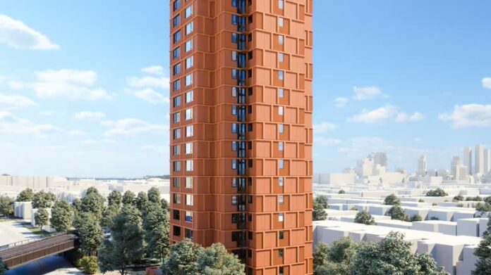 多倫多 Ray McCleary Towers 長者住宅翻新示意圖。