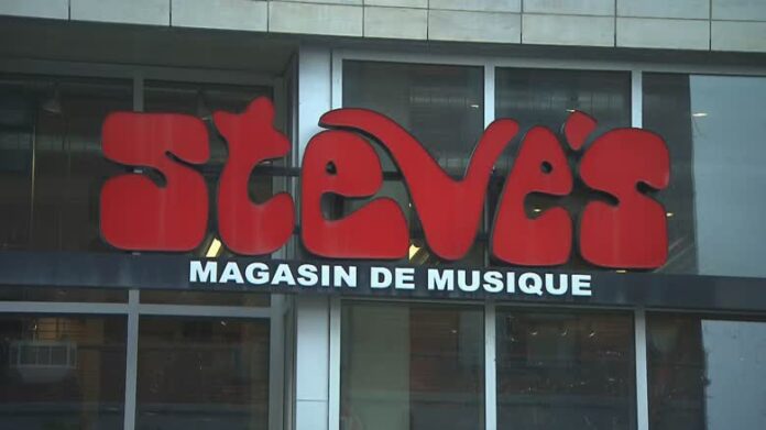 滿地可 Steve's Music 門店外觀。
