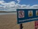 薩省 Danielson Provincial Park 附近的 Lake Diefenbaker 湖岸景色。