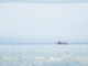 An icebreaker ship.