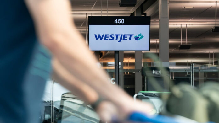 westj-001 WestJet機場服務畫面。