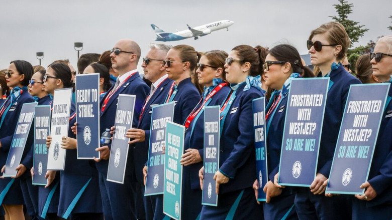 WestJet機艙服務員通過三年新合約　結束夏季勞資爭議