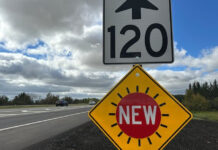 Highway 2 近 Leduc 時速試驗初步碰撞數字下降
