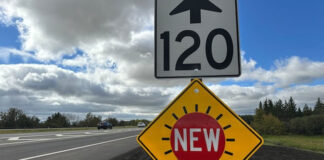 Highway 2 近 Leduc 時速試驗初步碰撞數字下降