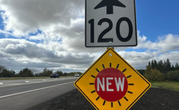 Highway 2 近 Leduc 時速試驗初步碰撞數字下降
