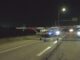 夜間一架 Cessna 172 在 Highway 21 南行線緊急降落，警方在場處理。