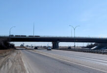 184 Street Bridge over the Yellowhead Freeway