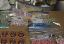 警方在網上販毒調查檢獲的物品