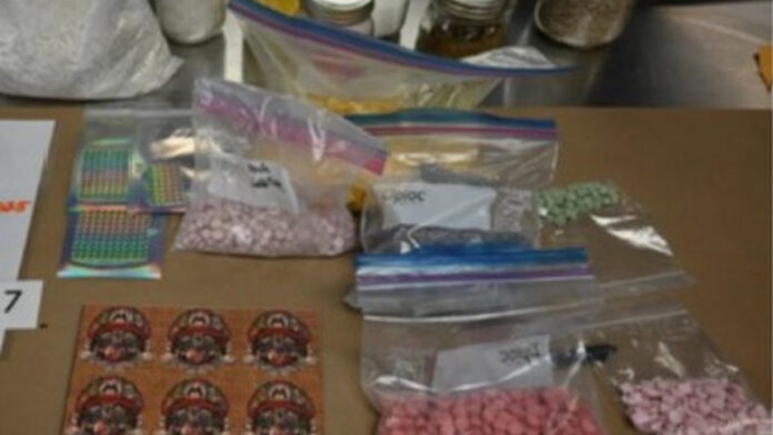 警方在網上販毒調查檢獲的物品