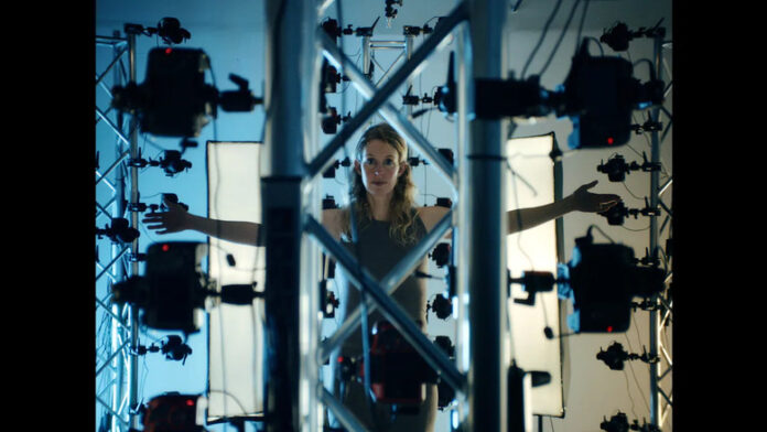 紀錄片《You Can See Everything》中Elizabeth Holmes的畫面。圖片來源：A24／CBC原文。