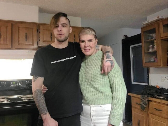 Alex Kalashnikoff’s struggles with drugs and alcohol led him down a road to prison. It took residential therapeutic living and complete self-honesty but three years later, he’s on a different path. Pictured with his aunt, Ludmilla Kalashnikoff. Photo by Supplied Photo