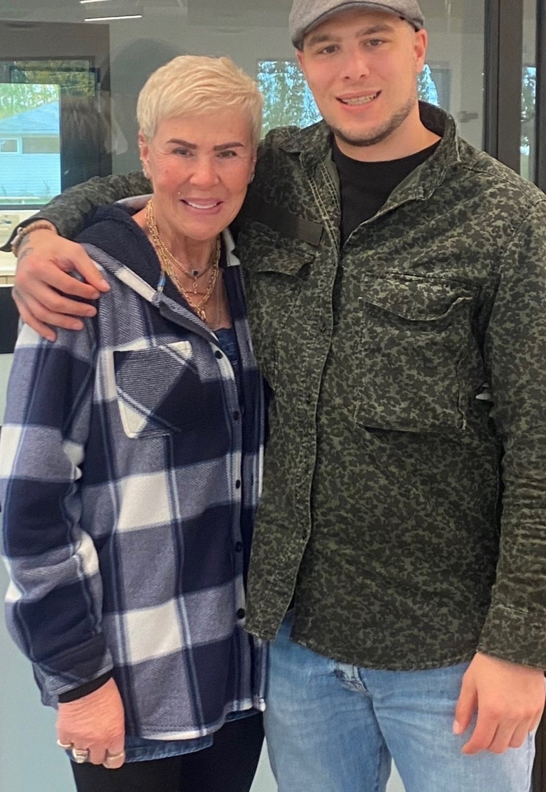 Alex Kalashnikoff pictured with his aunt, Ludmilla Kalashnikoff. Photo by Supplied Photo