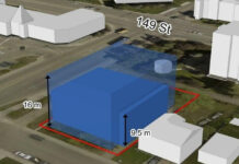 Developer Kunj Investment had asked the city to up-zone a lot at 9941 150 Street NW, to allow a four-storey medium-scale development with a maximum height of 16 metres. Photo by Supplied / City of Edmonton